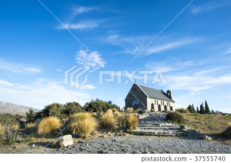 The chapel of the good shepherd of Lake Tekapo The chapel of the good shepherd of Lake Tekapo 37555740