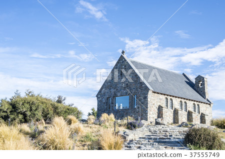 The chapel of the good shepherd of Lake Tekapo The chapel of the good shepherd of Lake Tekapo 37555749