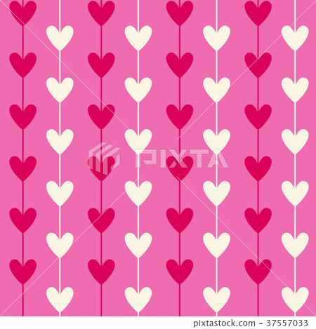 Romantic Seamless Heart Pattern Background For Romantic Seamless Heart Pattern Background For 37557033