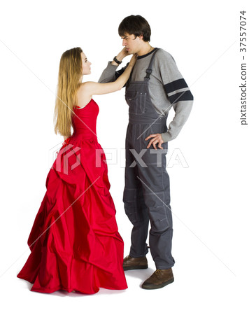 Concept of mesalliance and unequal match. 37557074
