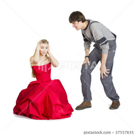 Concept of mesalliance and unequal match. 37557635