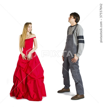 Concept of mesalliance and unequal match. 37557642