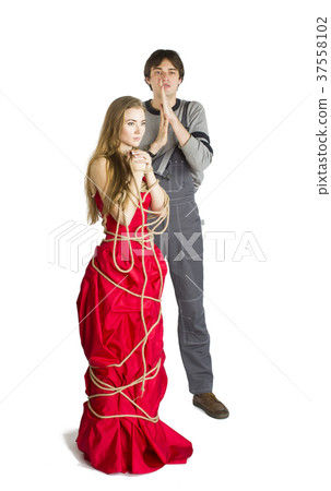 Concept of mesalliance and unequal match. Concept of mesalliance and unequal match. 37558102