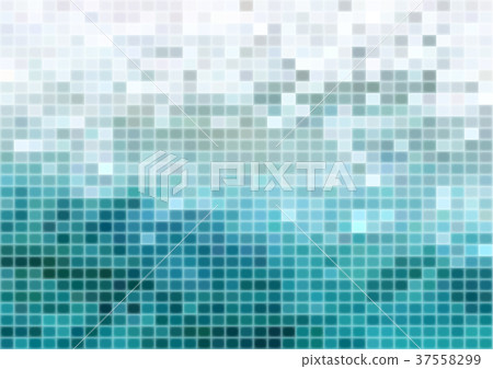 Blue Square Textured Background - Stock Illustration [37558299] - PIXTA
