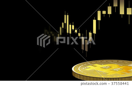 Virtual currency image illustration 37558441