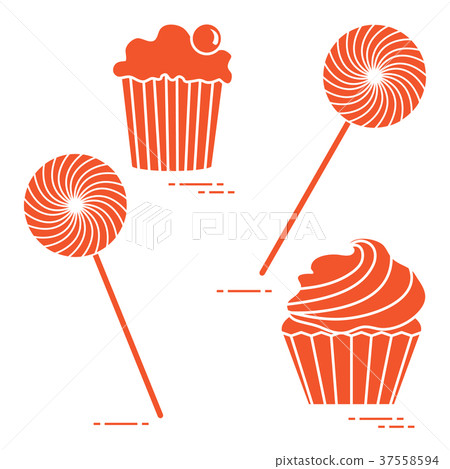 Lollipops and cakes 37558594