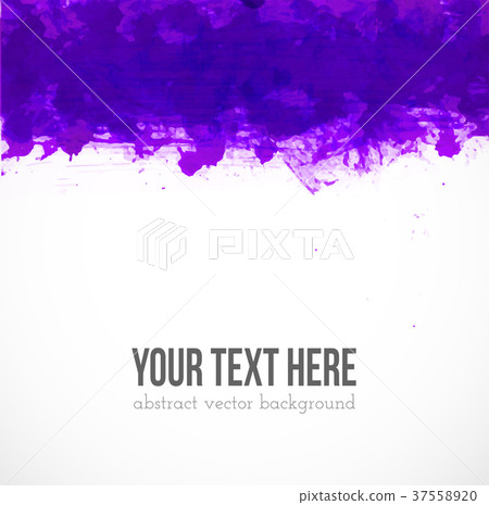 Big bright ultra violet grunge splash on white Big bright ultra violet grunge splash on white 37558920