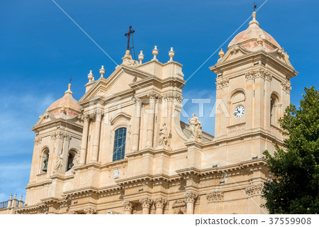 Cathedral of San Nicolo - Noto Sicily Italy Cathedral of San Nicolo - Noto Sicily Italy 37559908
