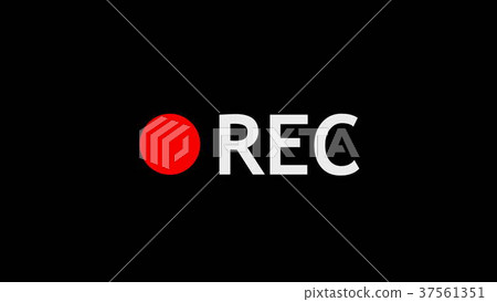 Record symbol. Digital illustration 37561351