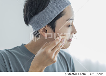 男士美容男士化妝皮膚 37562204