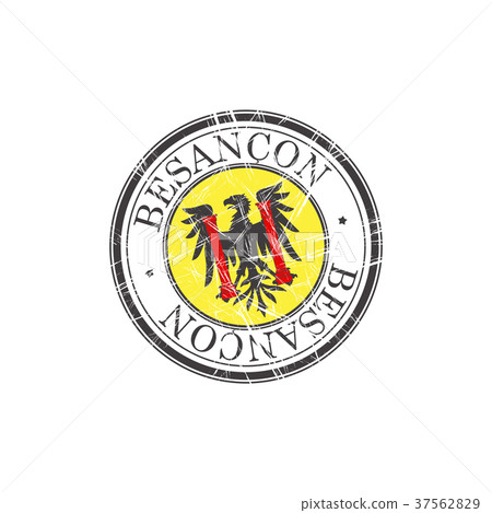 Besancon city stamp Besancon city stamp 37562829