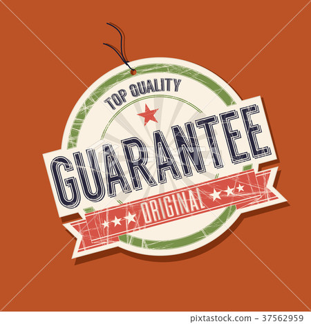 Guarantee product tag 37562959