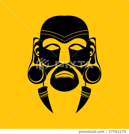 Tribal mask.eps 37563279