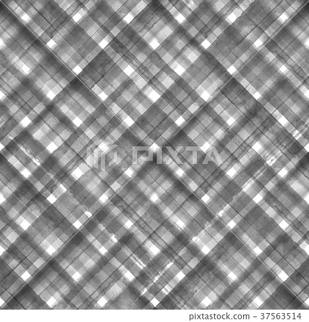 Black and white plaid background - Stock Illustration [37563514] - PIXTA