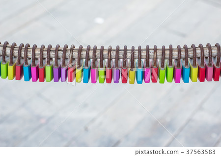 Colorful of lock. Colorful of lock. 37563583