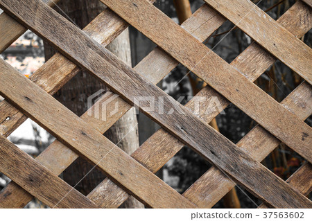 Old wooden fence. Old wooden fence. 37563602