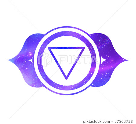 Ajna chakra with outer space Ajna chakra with outer space 37563738