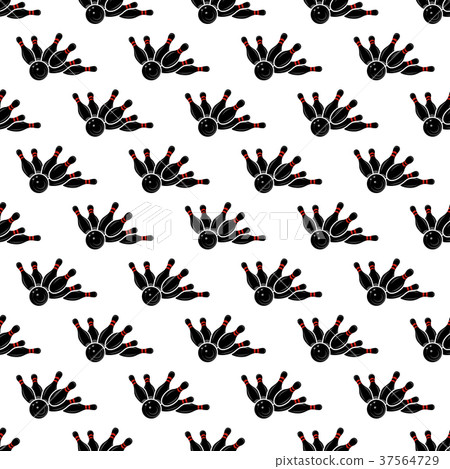 Bowling pattern seamless 37564729