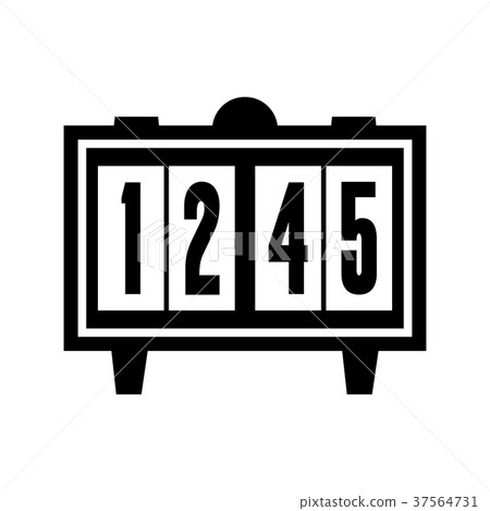 Clock icon simple 37564731