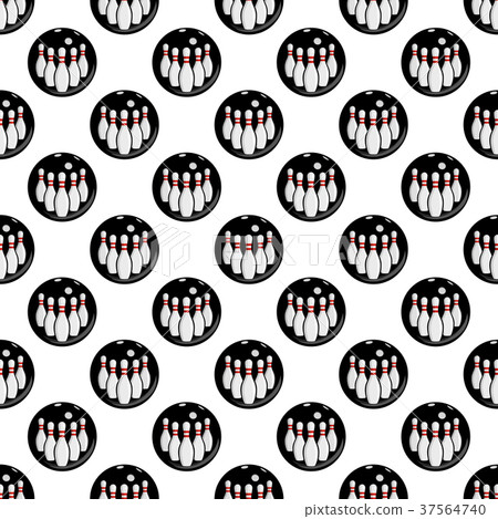 Bowling pattern seamless Bowling pattern seamless 37564740