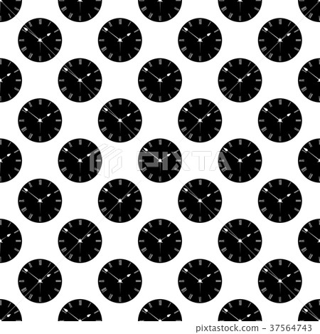 Clock pattern seamless 37564743