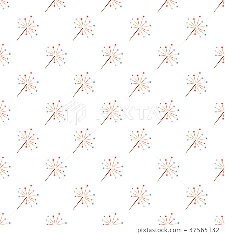 Sparkler pattern seamless - Stock Illustration [37565132] - PIXTA