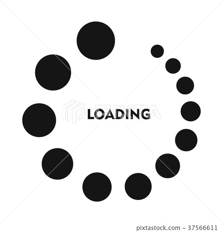 Loading icon in simple style Loading icon in simple style 37566611