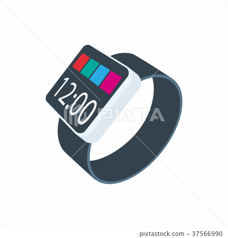 Smartwatch icon, cartoon style 37566990