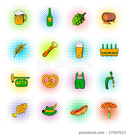 Oktoberfest set icons Oktoberfest set icons 37567013