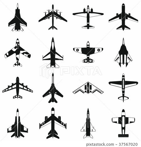 Aviation set icons 37567020