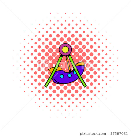 Swing icon, comics style 37567081
