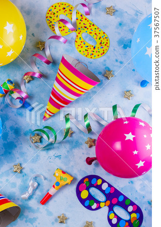 Bright colorful carnival or party scene Bright colorful carnival or party scene 37567507