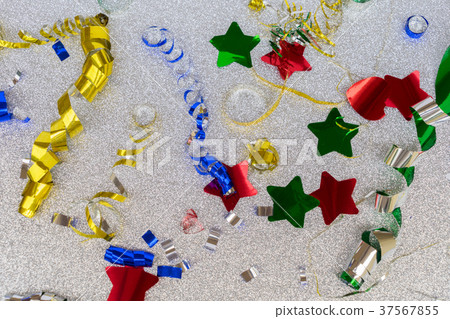 Carnaval decorations on dark wooden background Carnaval decorations on dark wooden background 37567855