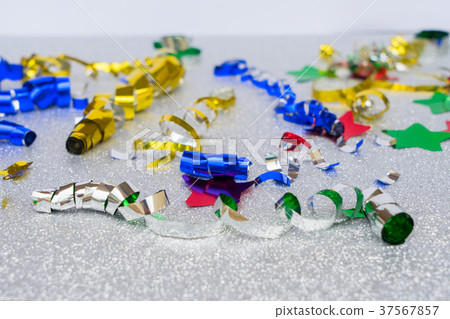 Carnaval decorations on dark wooden background Carnaval decorations on dark wooden background 37567857