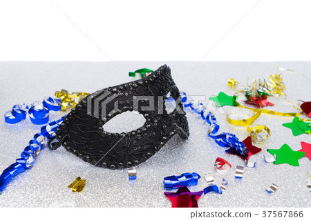 Mask with masquerade decorations Mask with masquerade decorations 37567866