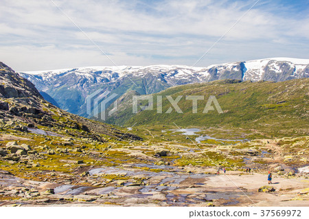 The summer trip to Trolltunga, The Troll's tongue The summer trip to Trolltunga, The Troll's tongue 37569972