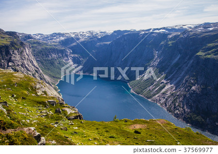 The summer trip to Trolltunga, The Troll's tongue The summer trip to Trolltunga, The Troll's tongue 37569977
