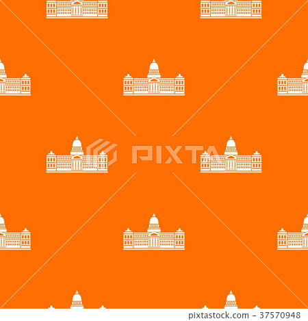Palace of Congress , Argentina pattern seamless 37570948