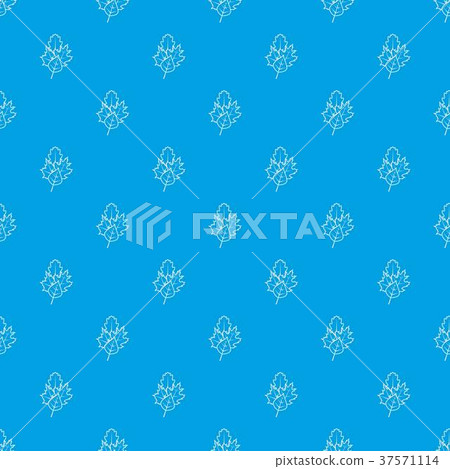 Leaves pattern seamless blue 37571114
