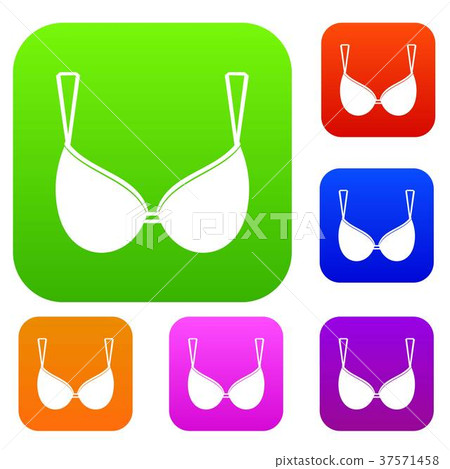 Bra lingerie set color collection 37571458