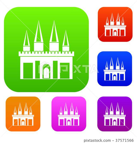 Kingdom palace set color collection 37571566