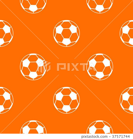 Soccer ball pattern seamless 37571744