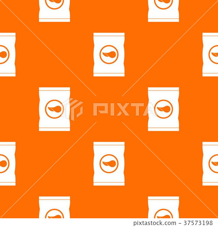 Chips plastic bag pattern seamless Chips plastic bag pattern seamless 37573198