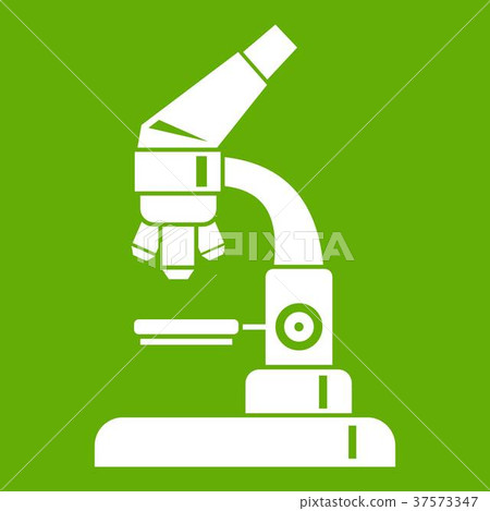 Microscope icon green Microscope icon green 37573347