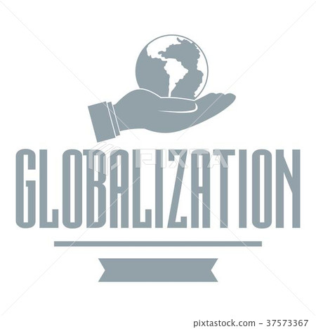 Web globalization logo, simple gray style Web globalization logo, simple gray style 37573367