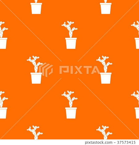 Opuntia pattern seamless 37573415