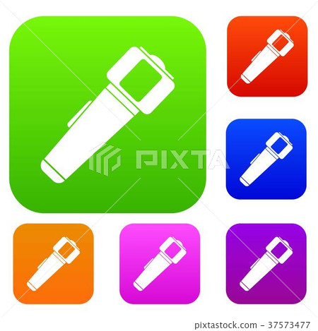 Hand flashlight set color collection Hand flashlight set color collection 37573477
