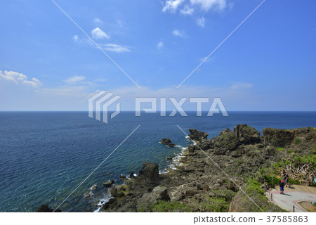Cat nose park, cat nose, park, coral reef coast, Kenting, Kenting National Park, rocky landscape, geology, sea 37585863