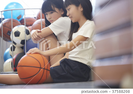 Primary school student girl consultation adolescence 37588208