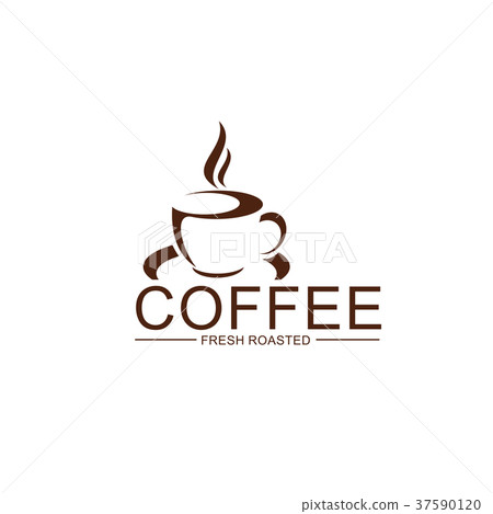 Vector coffe cup steam icon for coffeeshop design Vector coffe cup steam icon for coffeeshop design 37590120